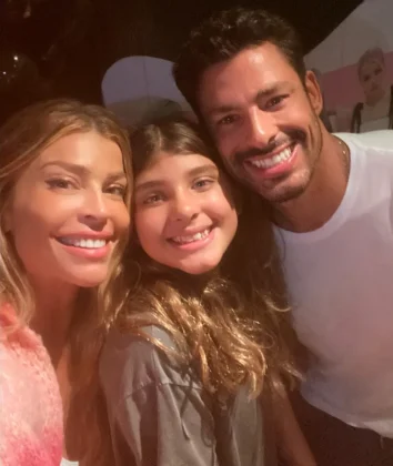Grazi Massafera parabeniza Cau&atilde; Reymond no Dia dos Pais (Foto: Instagram)
