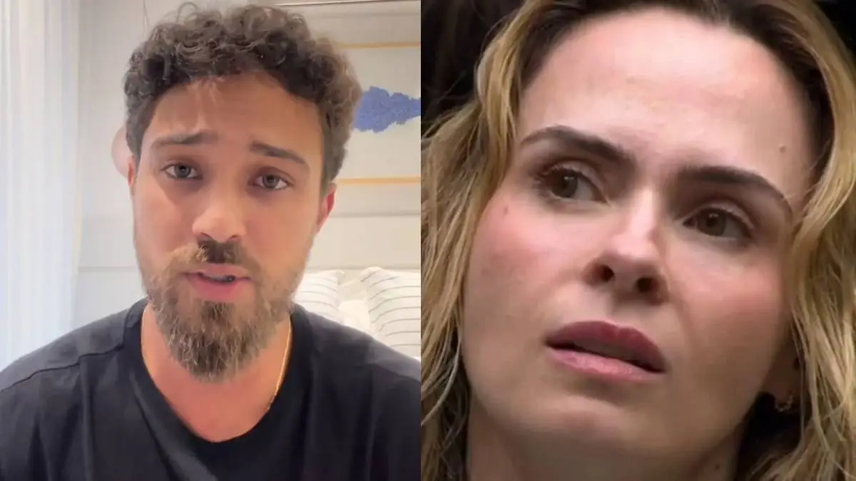 BBB 26: Marido de Larissa Manoela se retrata após incentivar violência contra Ana Paula Renault (Foto: Instagram/Globoplay)